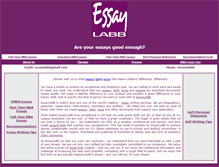 Tablet Screenshot of essaylabb.com